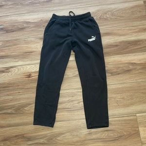 Black Puma Sweats